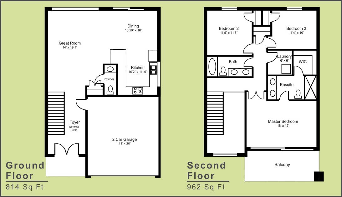 The Westport - Floor Plans