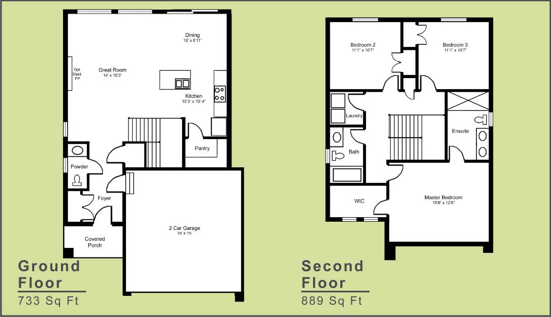 The Dundalk - Floor Plans